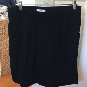 Gap velvet skirt